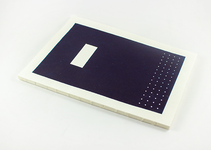 Hanaduri Cabinet Notebook - Dot Grid A5 Navy