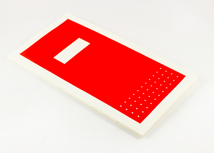 Hanaduri Cabinet Travel notebook - Dot Grid Red