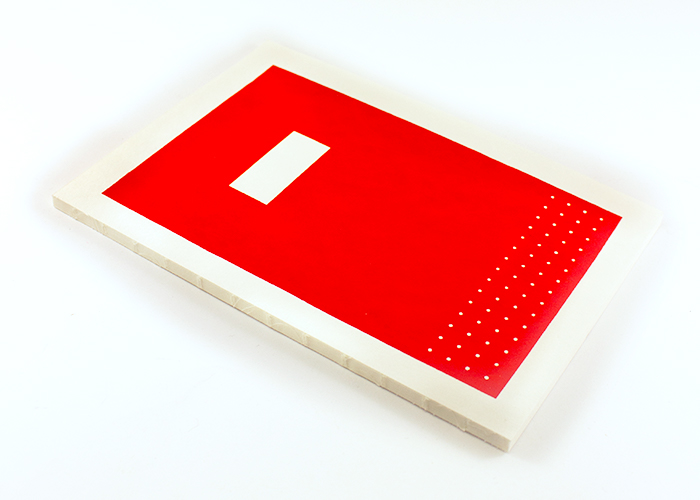 Hanaduri Cabinet Notebook - Dot Grid A5 Red