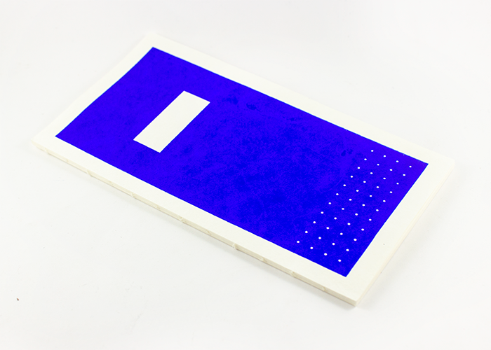 Hanaduri Cabinet Travel notebook - Dot Grid Blue