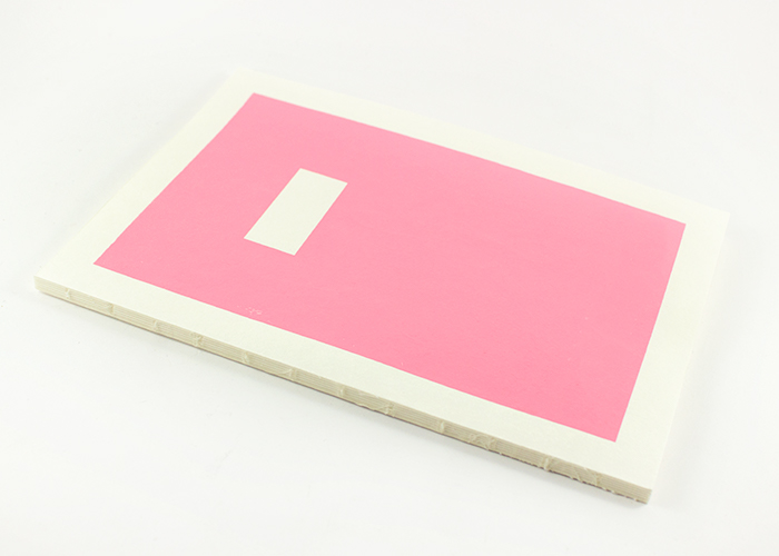 Hanaduri Cabinet Notebook - Plain A5 Pink