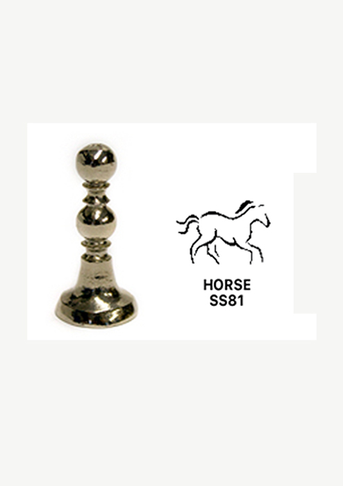 Small Decorative Seal - Horse