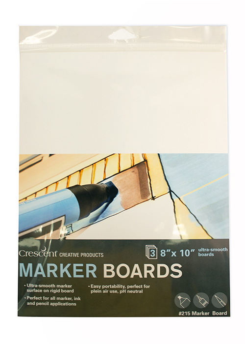 Crescent  Marker Boards - 8x10 in. 3 Pack