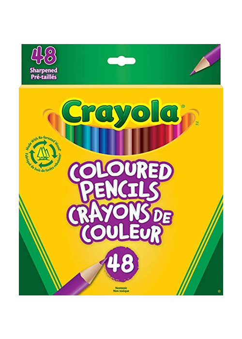 Crayola Coloured Pencils - 48 Pack