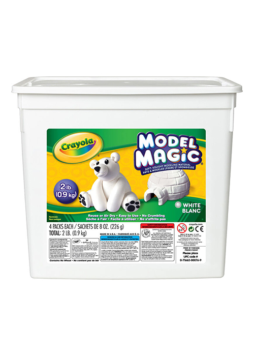 Crayola Model Magic Resealable Set - 32oz White