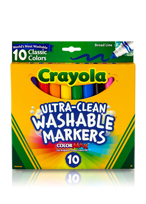 Crayola FABRIC Markers - 10-Pack