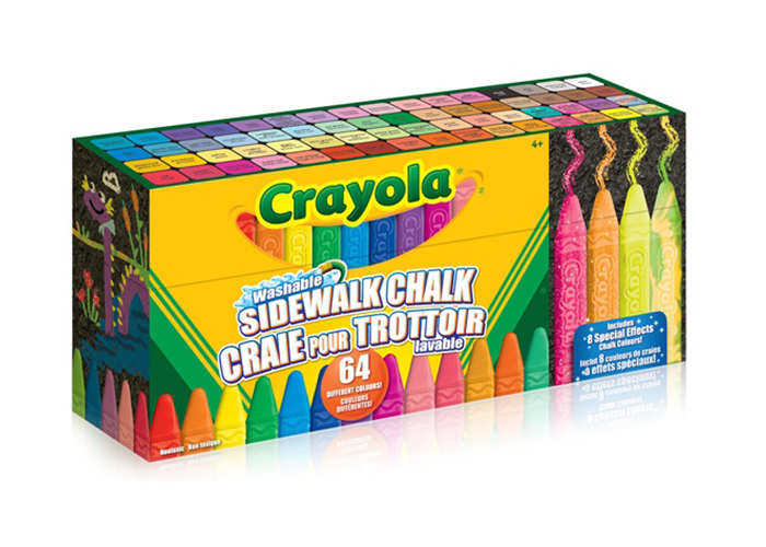Crayola Sidewalk Chalk - Set of 64