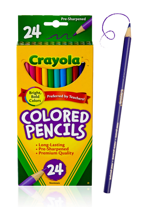 Crayola Coloured Pencils - 24 Pack