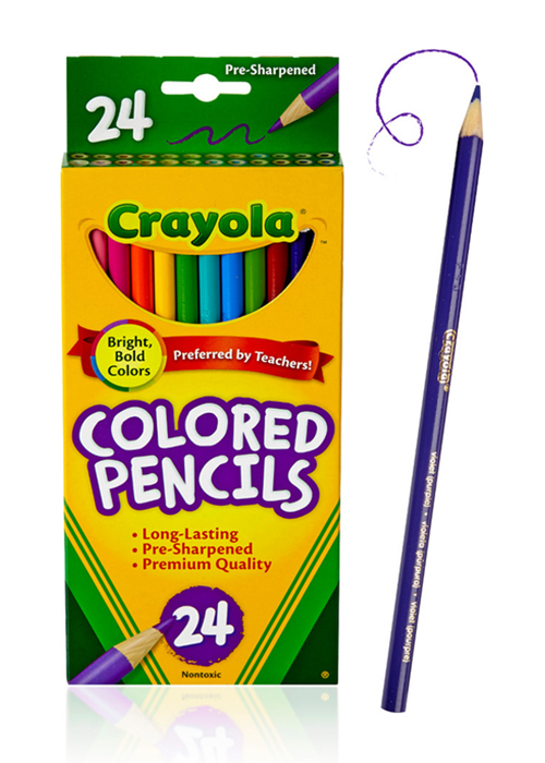 crayola pencil crayons