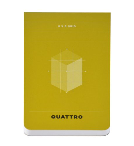 Quattro Artist Journal Grid 5.5"X3.5" 80 Sheets