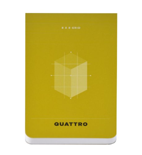 Quattro Artist Journal Grid 5.5"X3.5" 80 Sheets