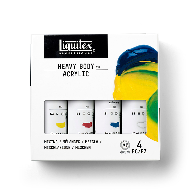 Liquitex Heavy Body Mixing Set of 4 x 59ml