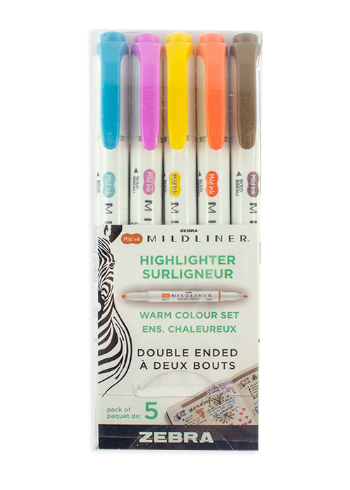 Zebra Midliner - Deep Warm Set of 5