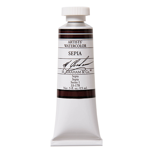 M. Graham Watercolour - Sepia 15ML