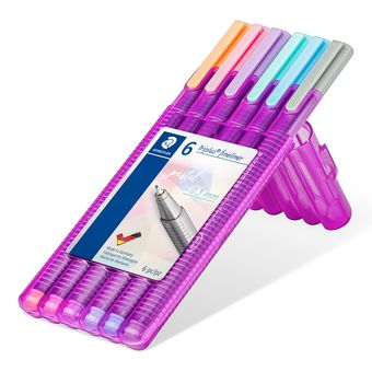 Triplus Fineliner Pastel Pen Set - Flax art & design