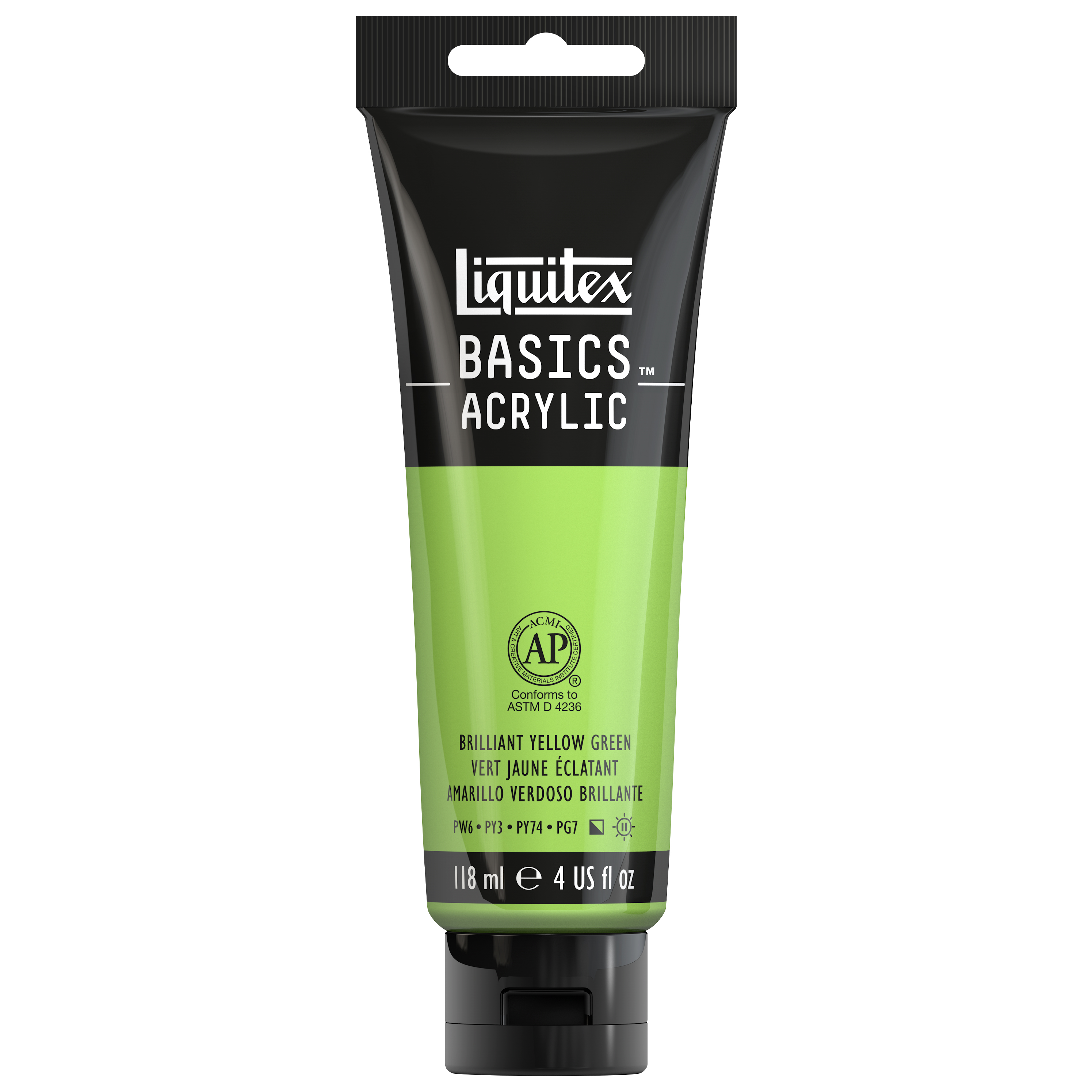 Liquitex Basics - Brilliant Yellow Green 4OZ
