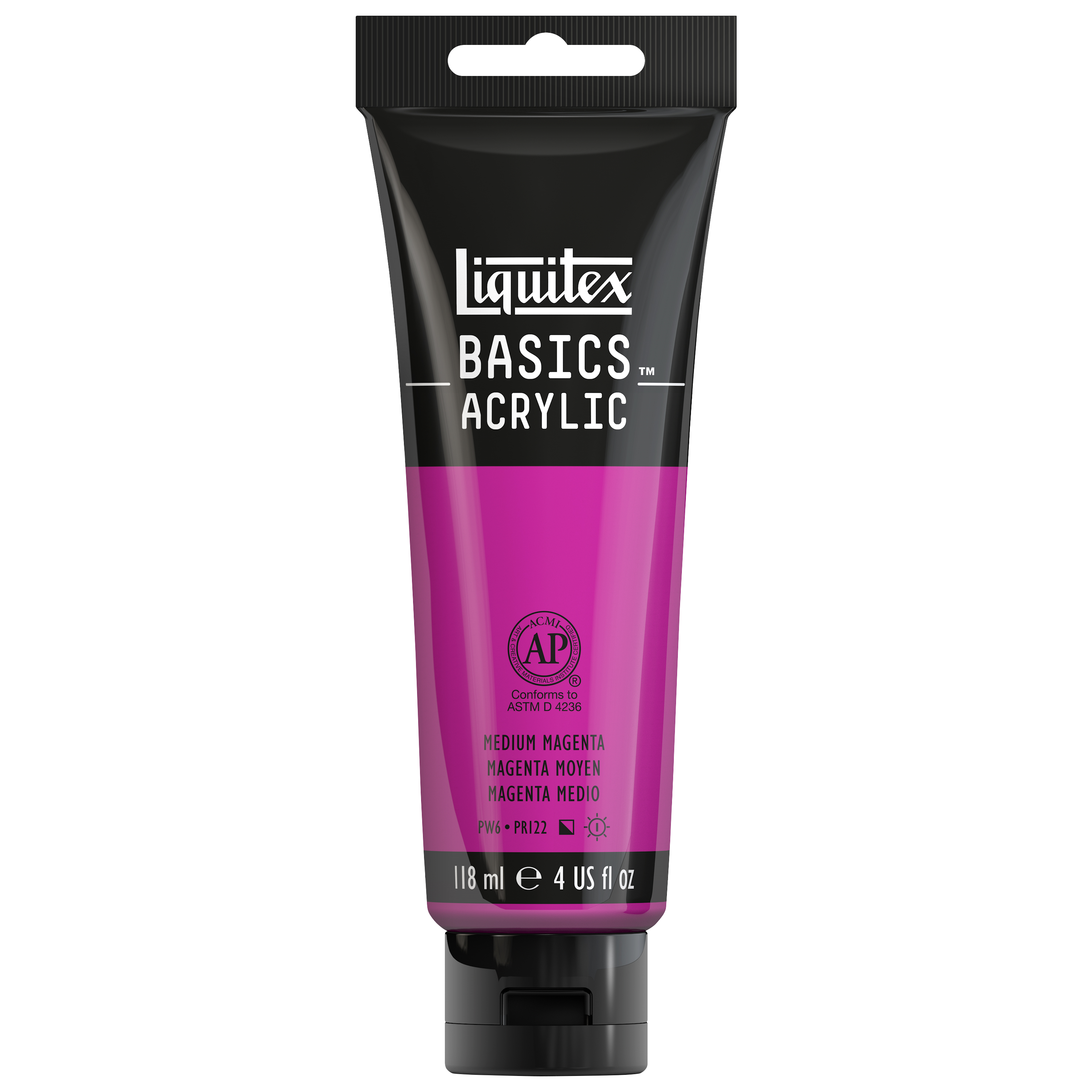 Liquitex Basics - Medium Magenta 4OZ