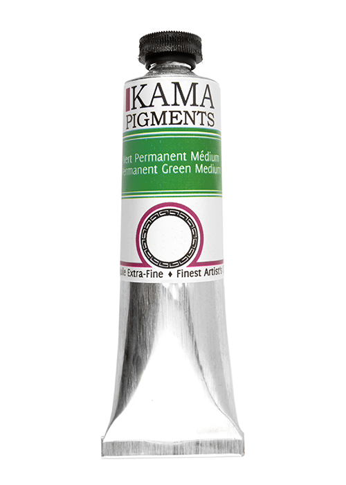 Kama Oil Paint - S3 Permanent Green Medium 37ML