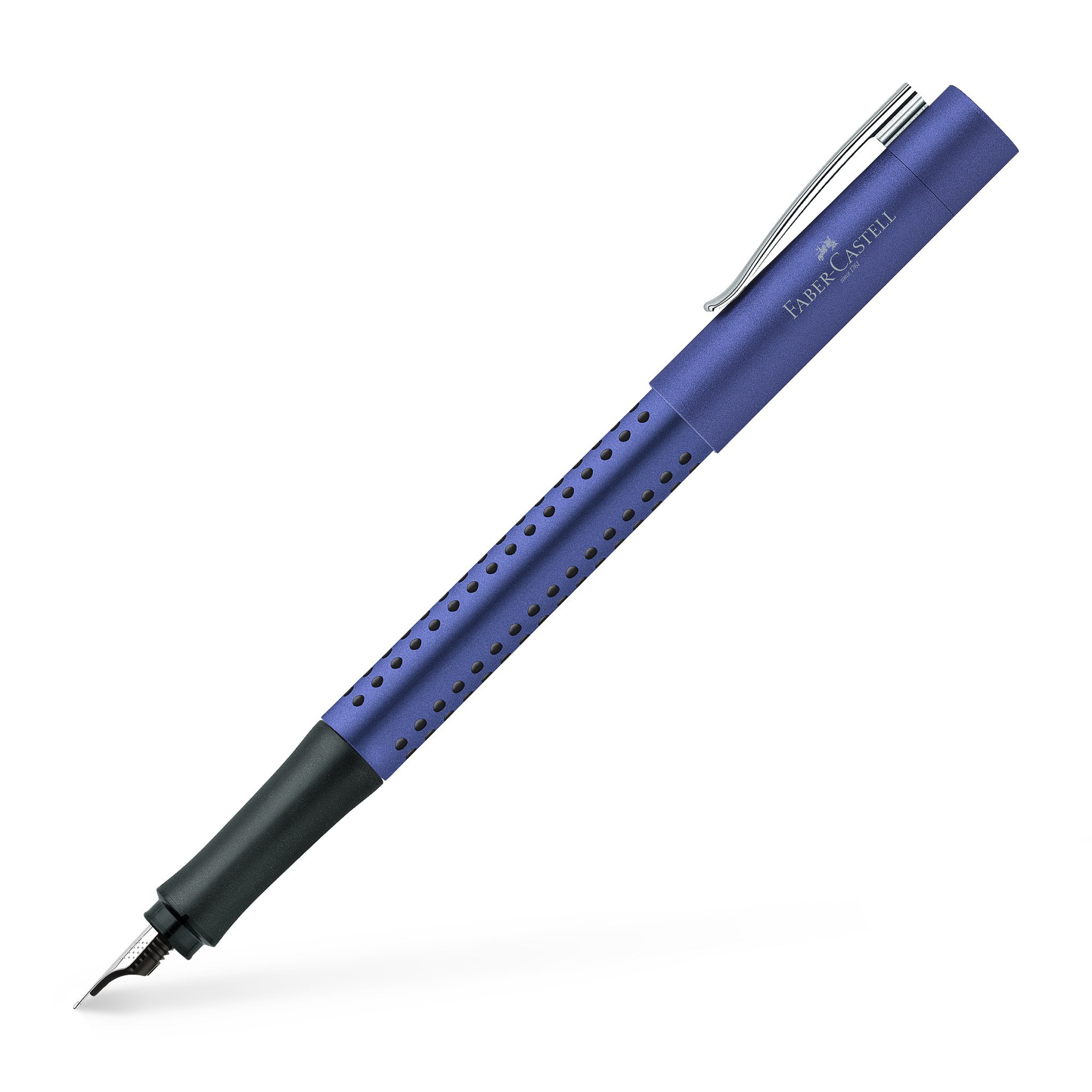 Faber Castell Grip Fountain Pen - Blue Medium