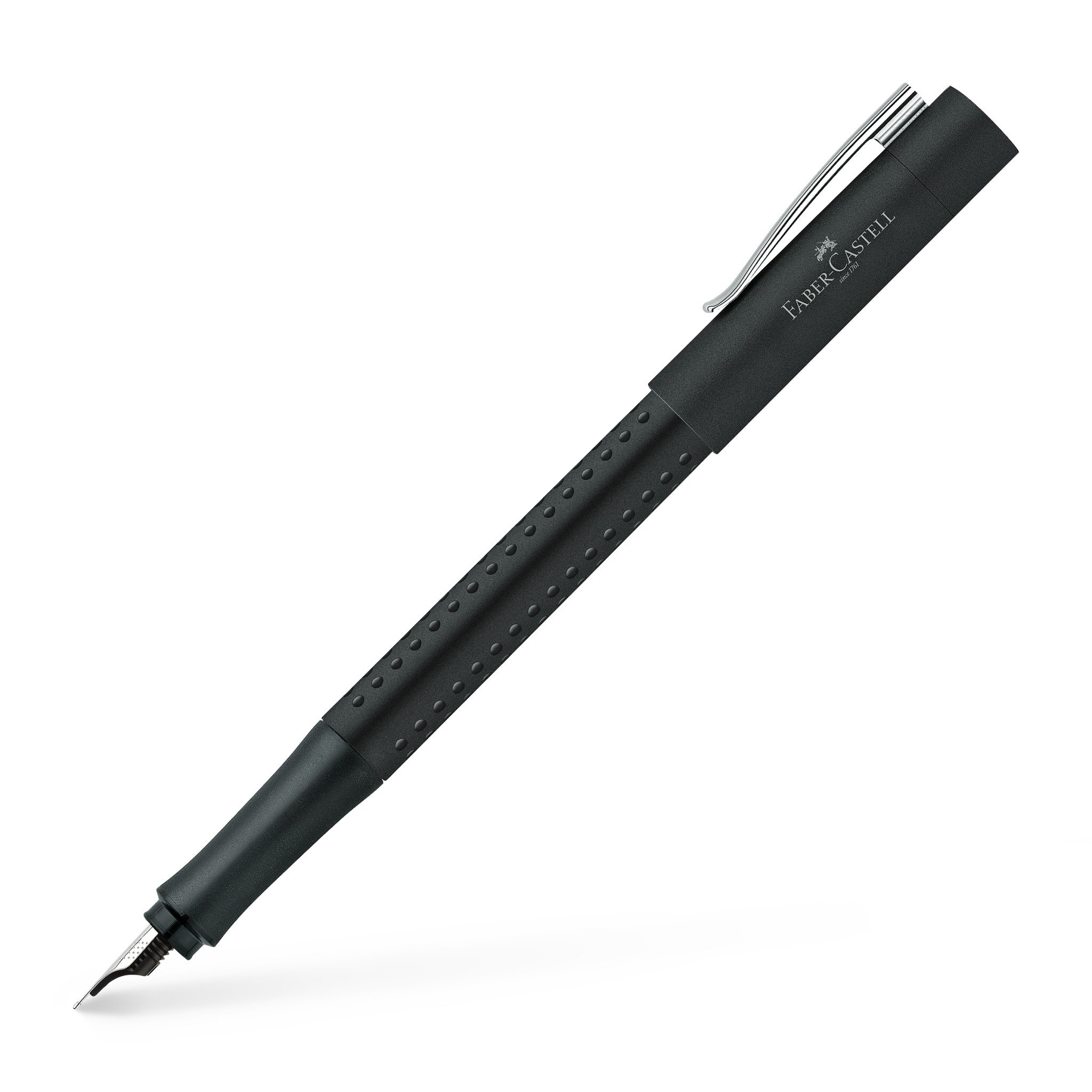 Faber Castell Grip Fountain Pen - Black Fine