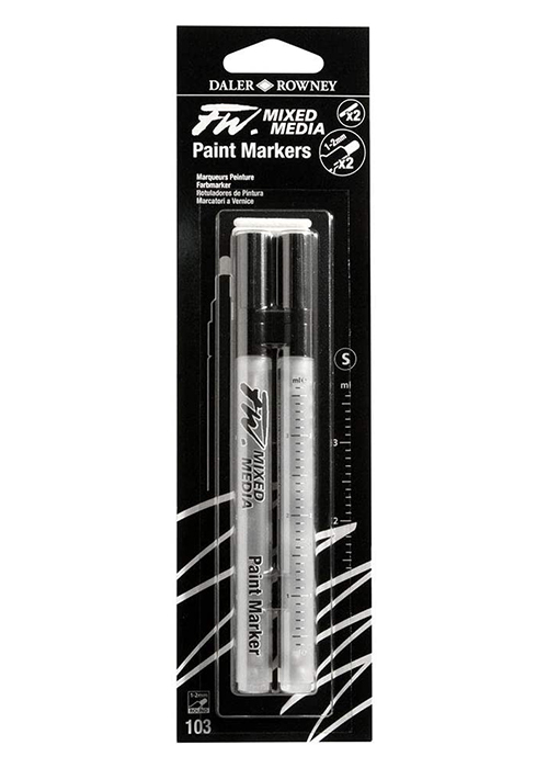 Fw Marker Small 1-2mm Round 2pk