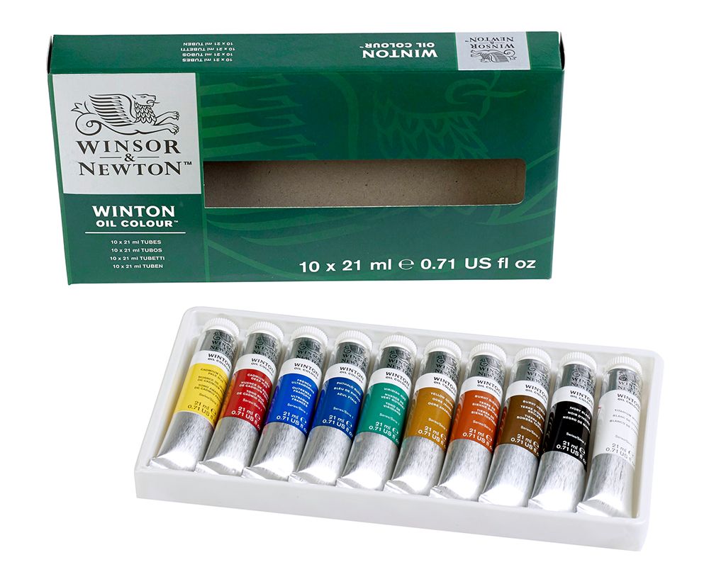 Winsor & Newton Winton Oil Colour Set of 10x21ml
