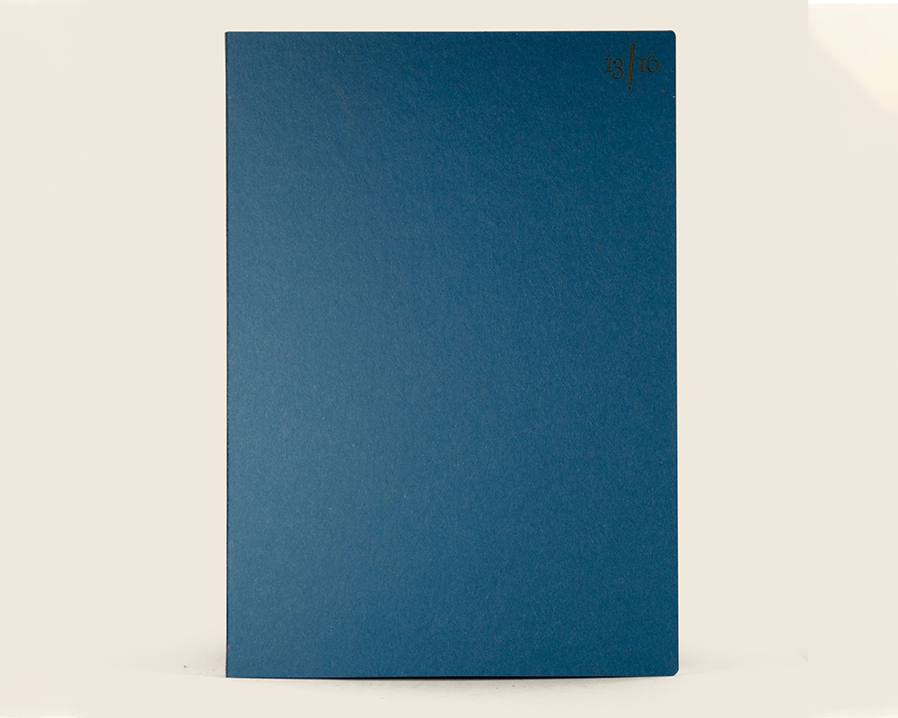 13 Sedicesimi Sketchbook -  A4 Size - Portrait - Blue