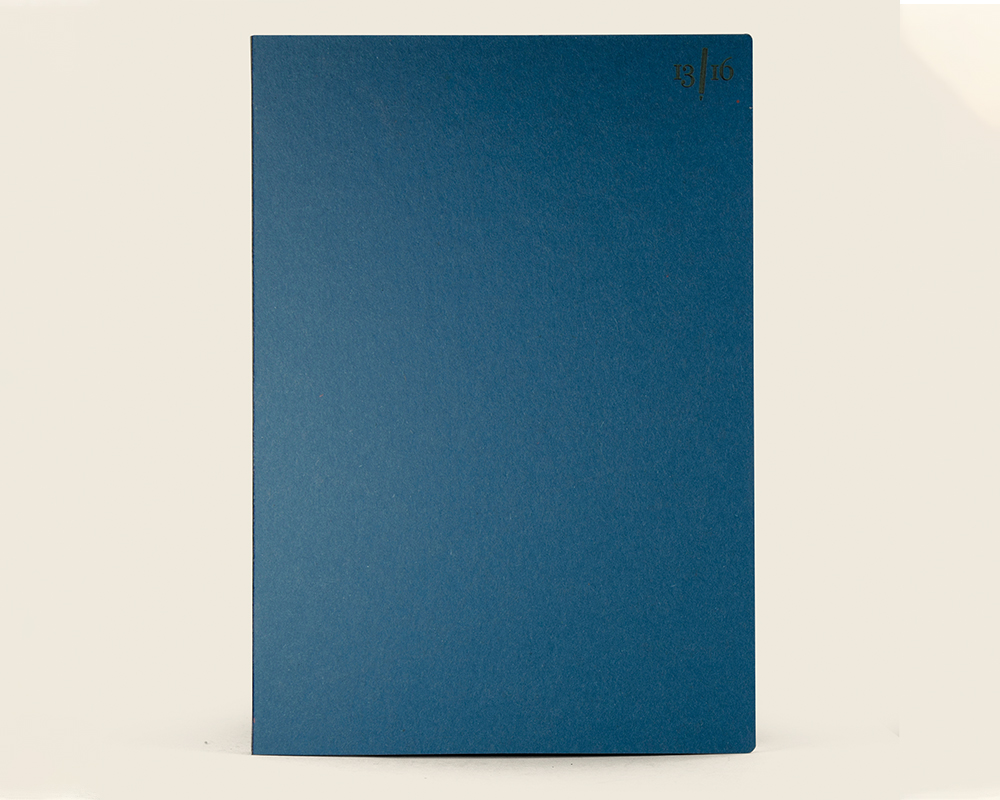 13 Sedicesimi Sketchbook -  A4 Size - Portrait - Blue