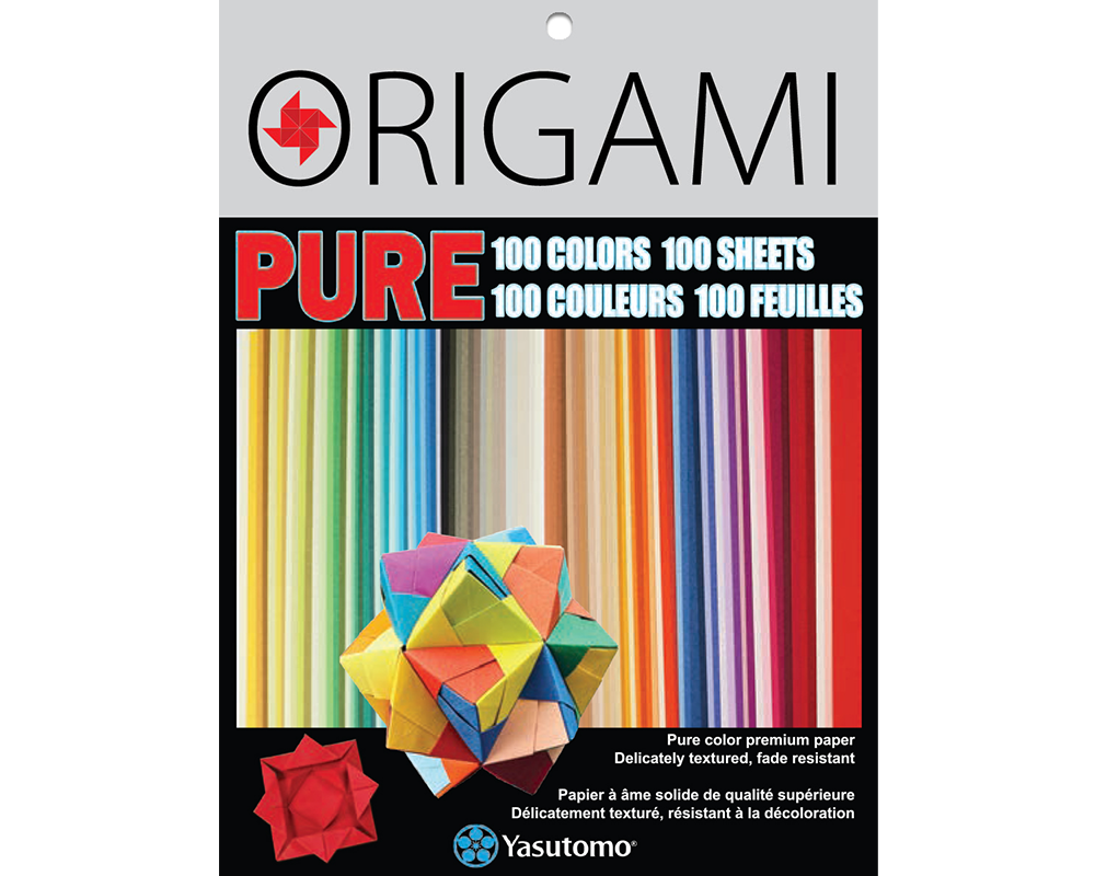 Yasutomo ORIGAMI PURE Papers - 100 Colours & 100 Sheets Set