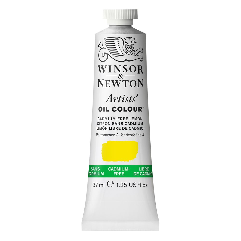 Winsor & Newton Artists' Oil Paint Cadmium Free Lemon 37mL