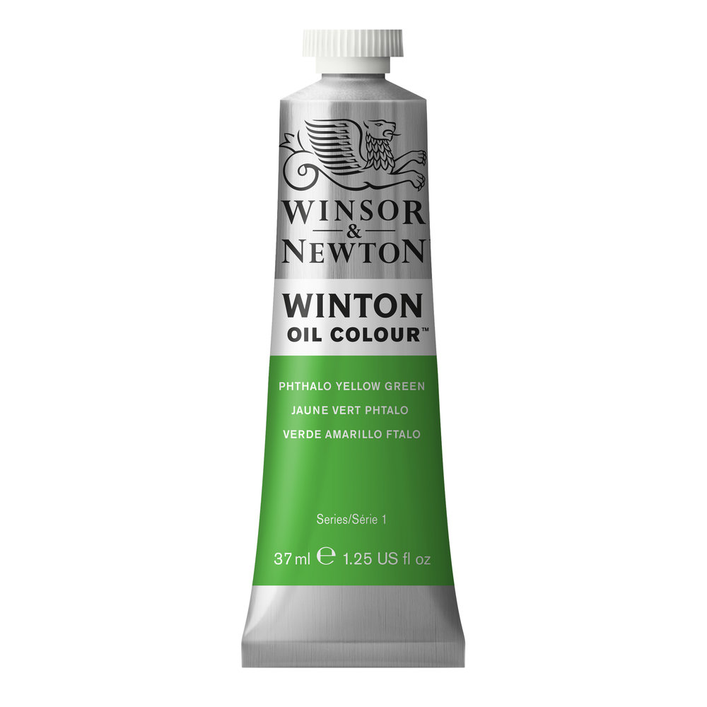 Winsor & Newton Winton Oil Colour  37mL  Phthalo Yellow Green