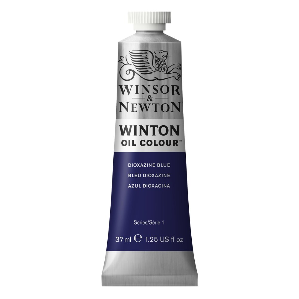 Winsor & Newton Winton Oil Colour  37mL  Dioxazine Blue
