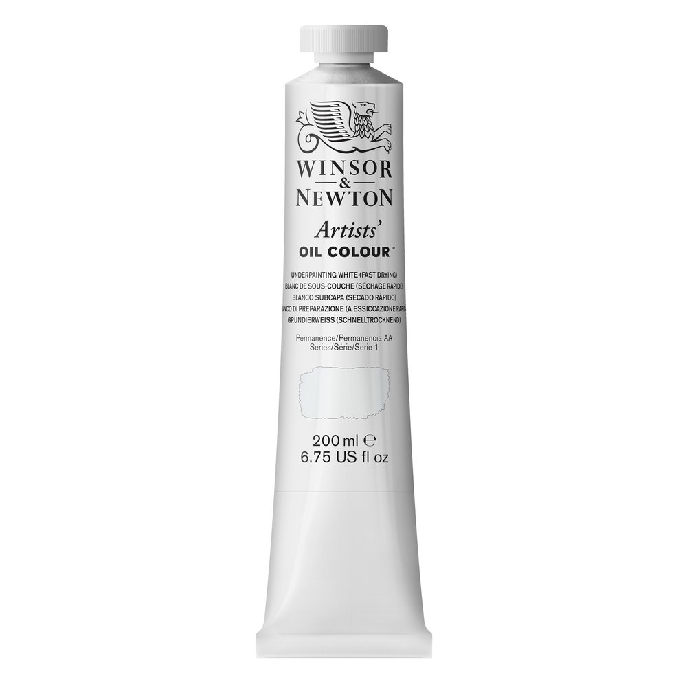 Winsor & Newton Artists' Oil Paint Underpainting White 200mL