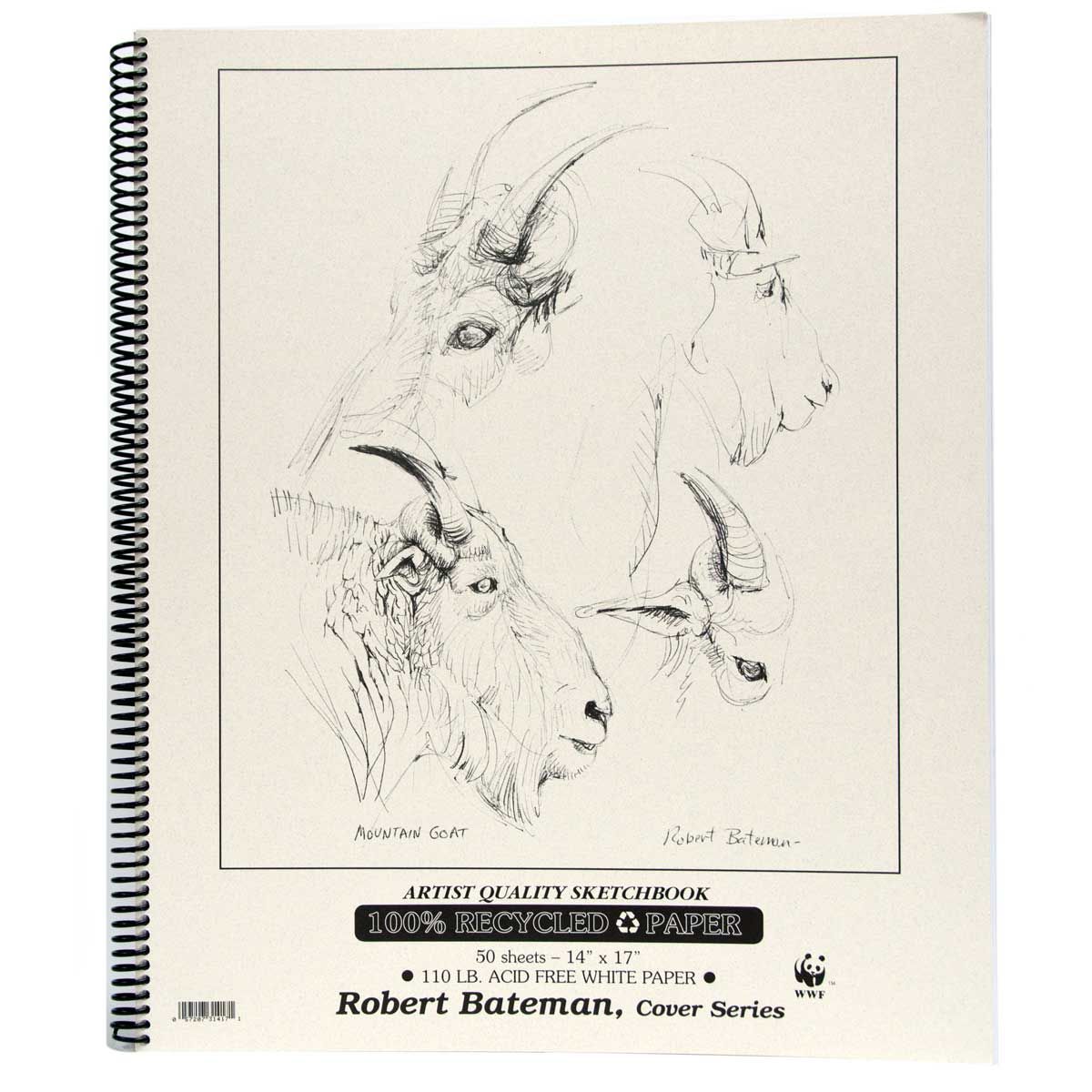 Robert Bateman Recycled Sketch Pad 8.5x11