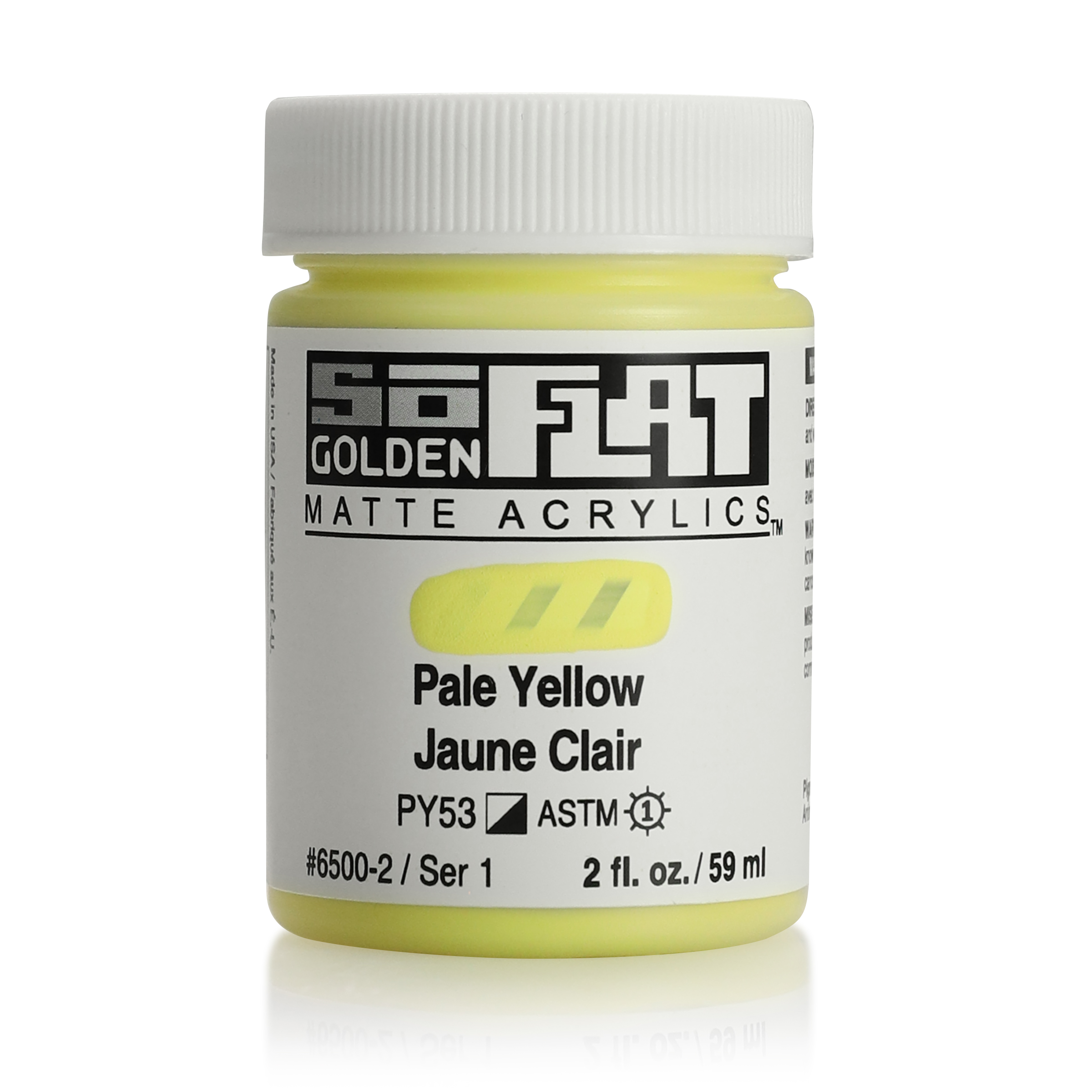 Golden Soflat 2oz Pale Yellow