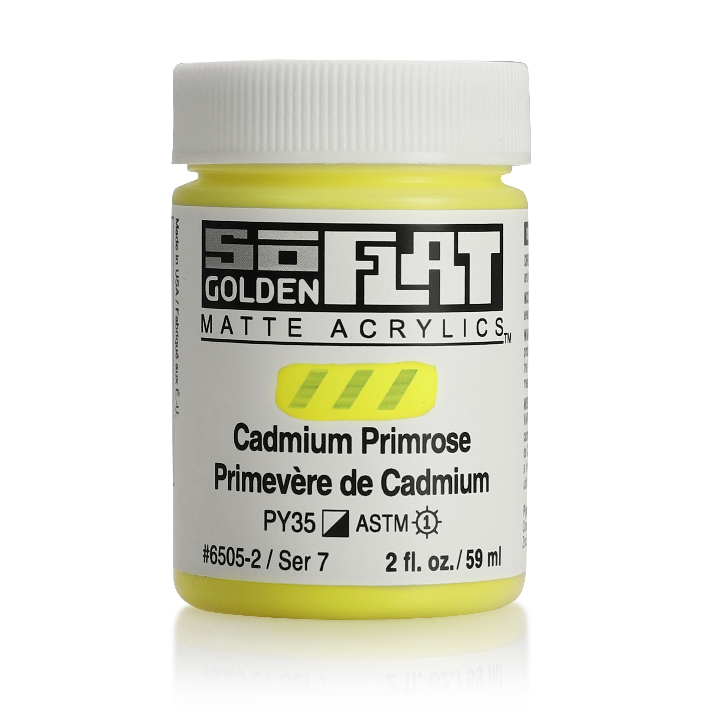 Golden Soflat 2oz Cadmium Primrose