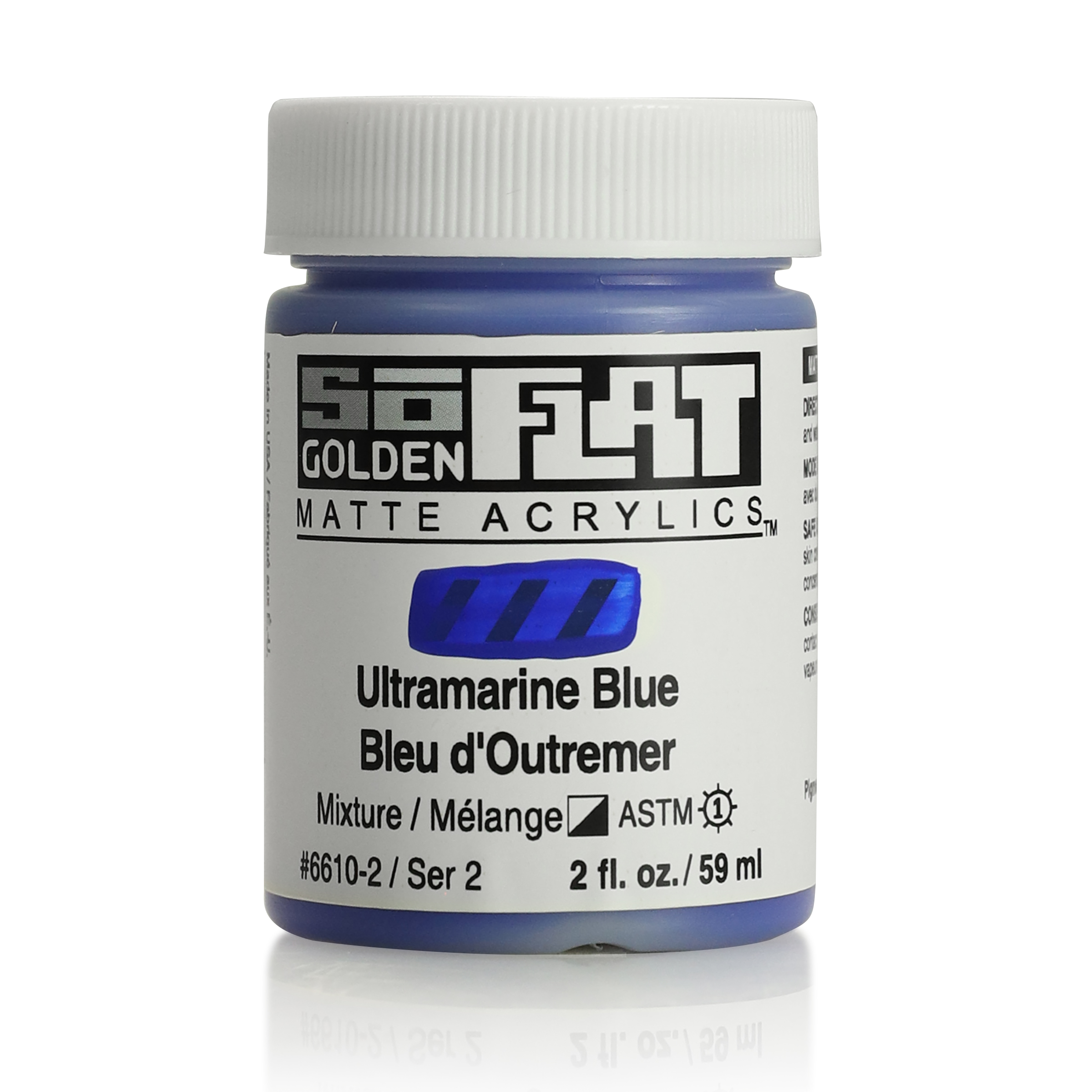 Ultramarine Blue Acrylic Paint