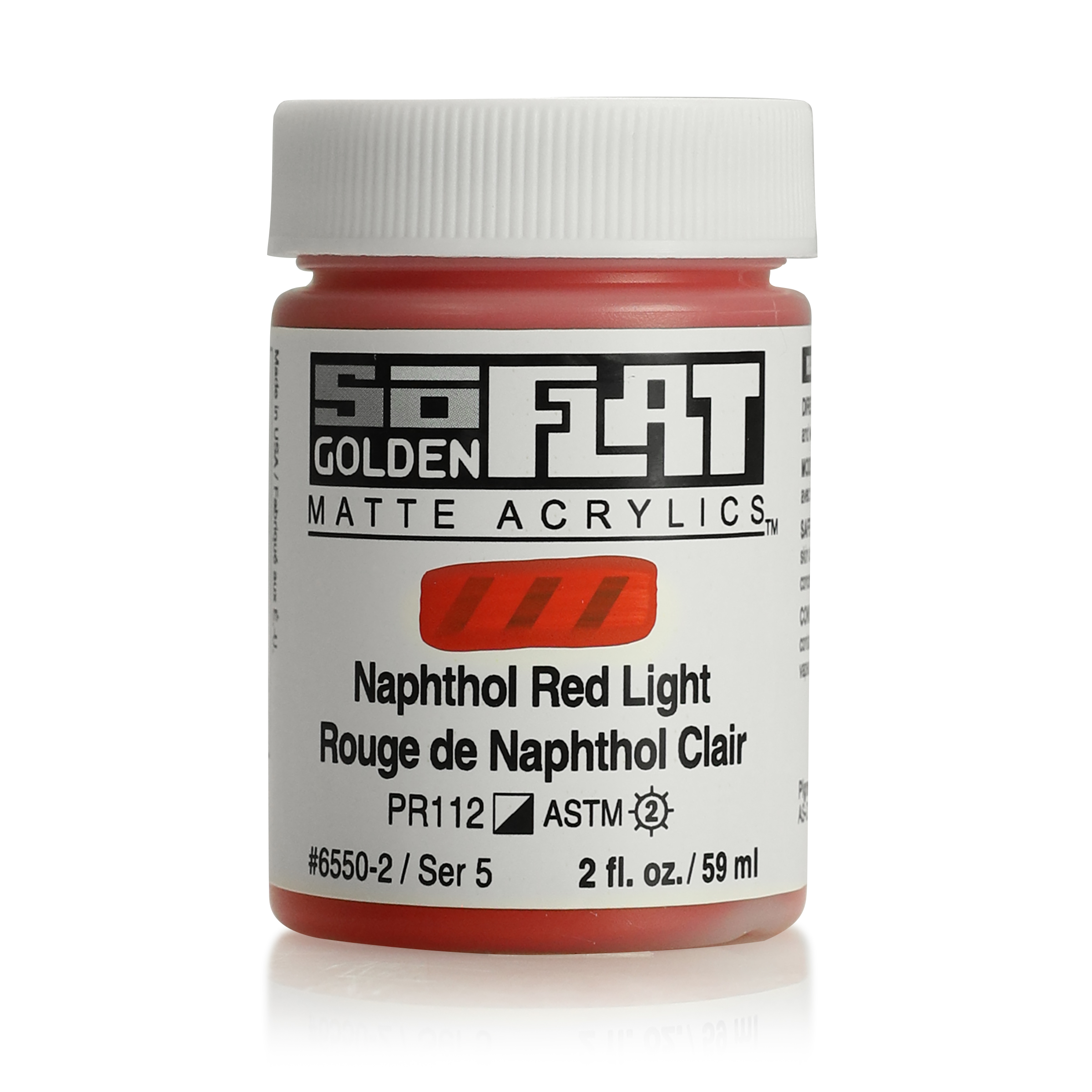 Golden Soflat 2oz Naphthol Red Light