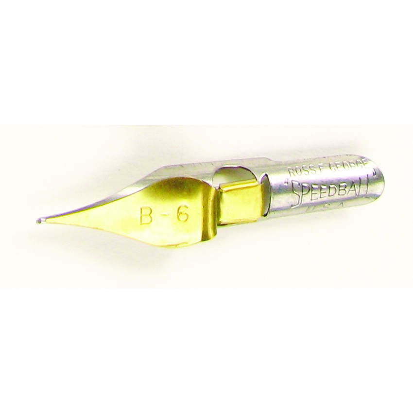 Speedball Calligraphy Pen Nib B-6 Round