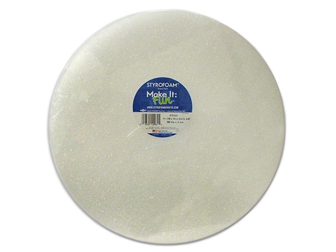 Styrofoam Ball 12" White