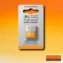 Winsor & Newton Professional Watercolour Cadmium Orange Half Pan