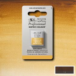 W&N Artists WC Half Pan Raw Umber