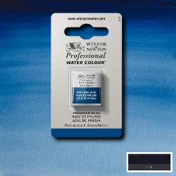 Winsor & Newton Professional Watercolour Prussian Blue Half Pan