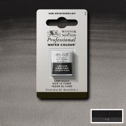 Winsor & Newton Professional Watercolour Lamp Black Half Pan