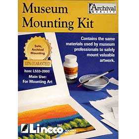 Lineco Museum Mounting Kit