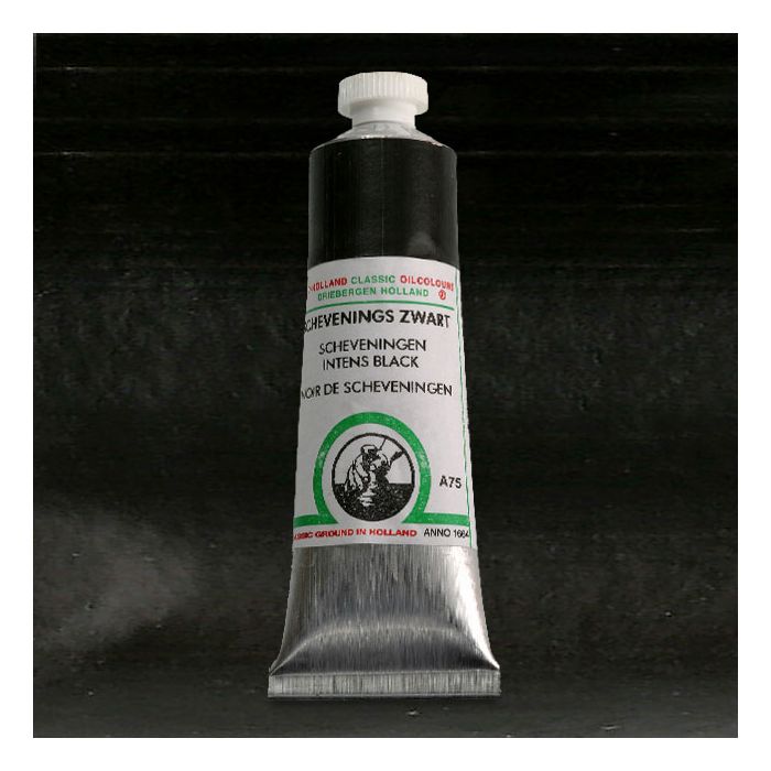 Old Holland - Oil Paint - Schev. Intense Black - 40ml