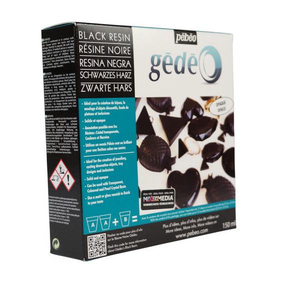 Pebeo Black Resin 150ml 2 Part