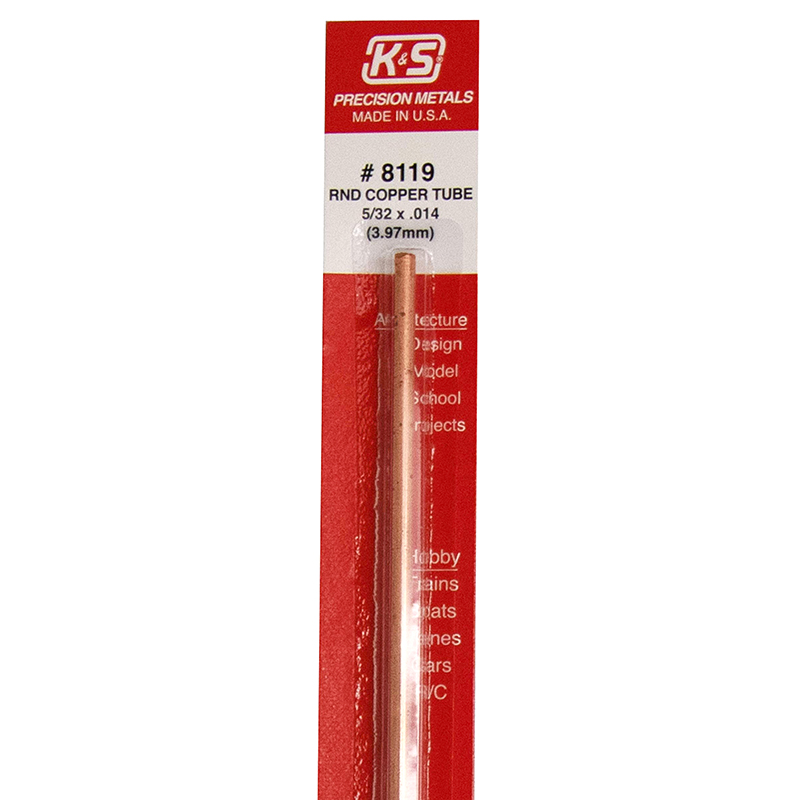 K&s Tube Copper .014 12x5/32