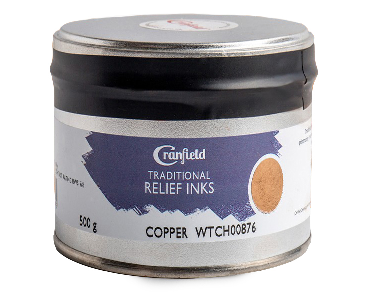 Caligo Traditional Relief Ink, 500g - Copper