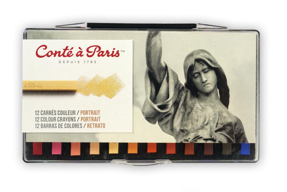 Conté a Paris Conte Crayons Portrait Set of 12